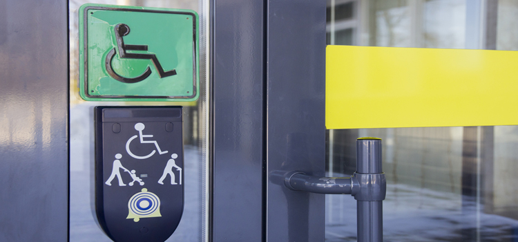 automatic handicap door opener in Atwater