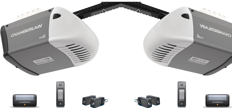 chamberlain garage door openers in Atwater