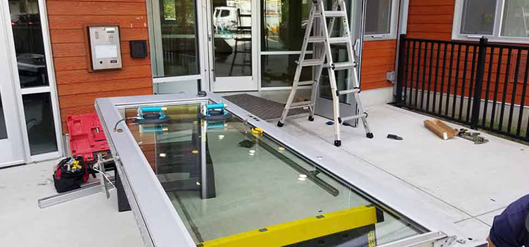 storefront door glass replacement Atwater